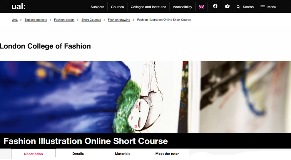 Fashion Illustration Online Short Course