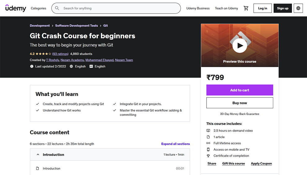 Git Crash Course for beginners