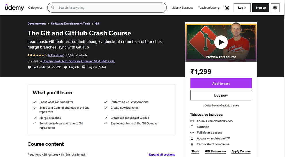 The Git and GitHub Crash Course