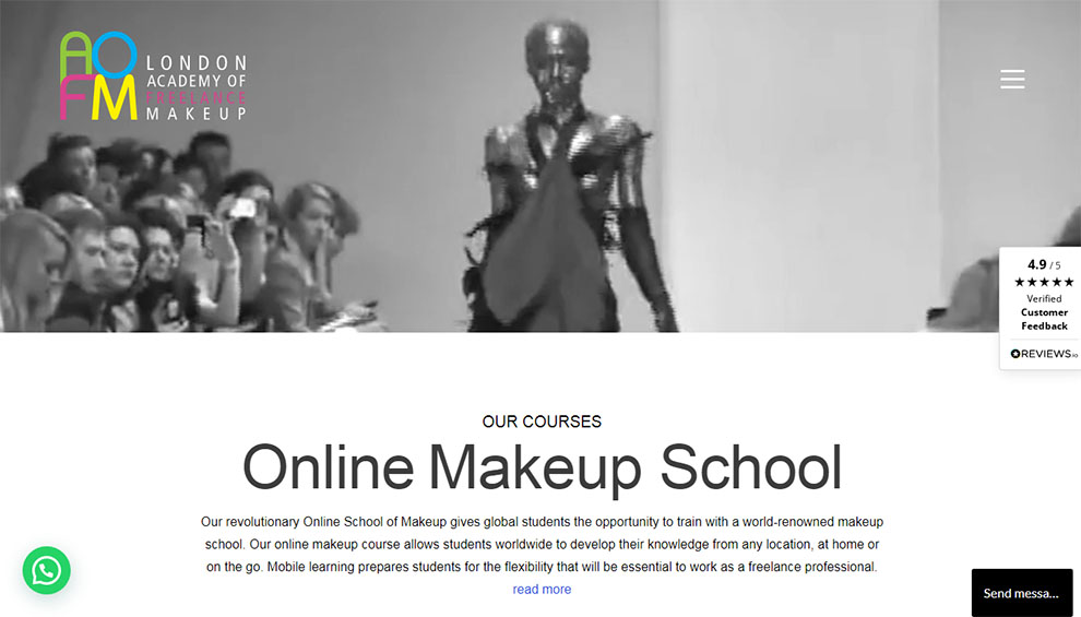 International Diploma in Freelance Makeup Artistry