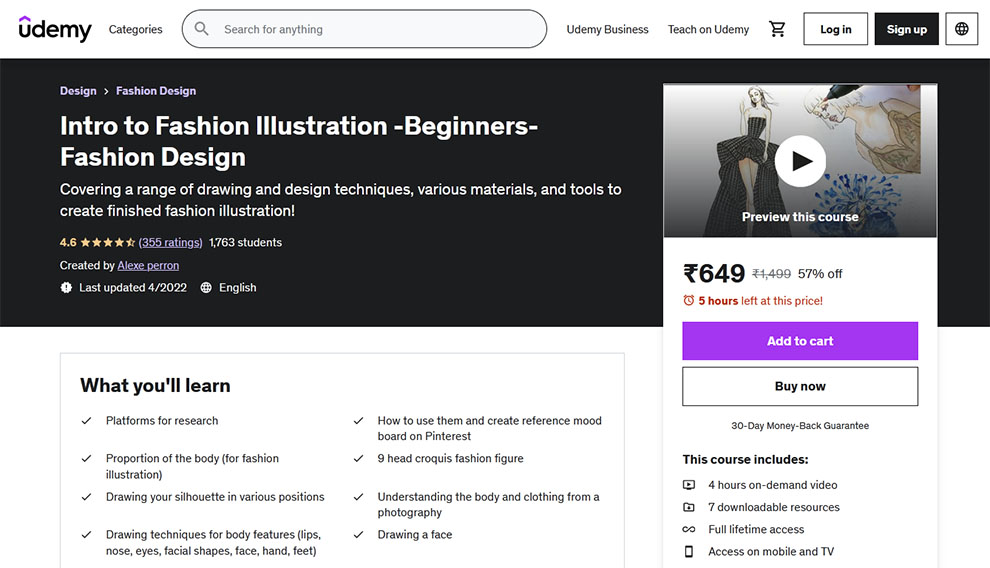 Intro to Fashion Illustration -Beginners- Fashion Design