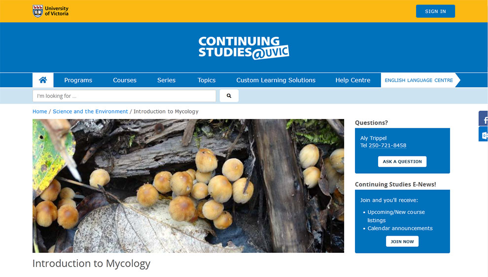 Introduction to Mycology