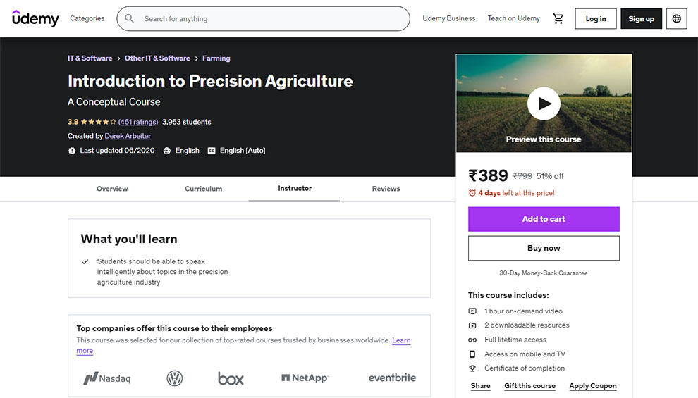 Introduction to Precision Agriculture