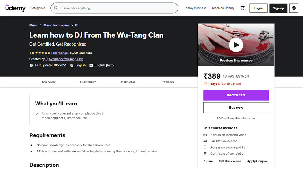 Learn how to DJ from the Wu-Tang Clan