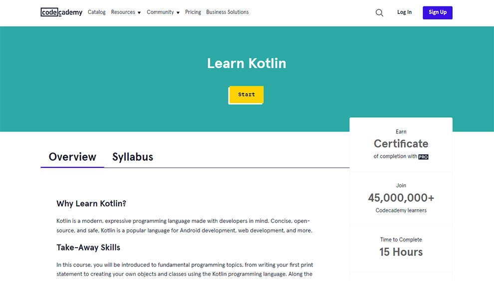 Learn Kotlin