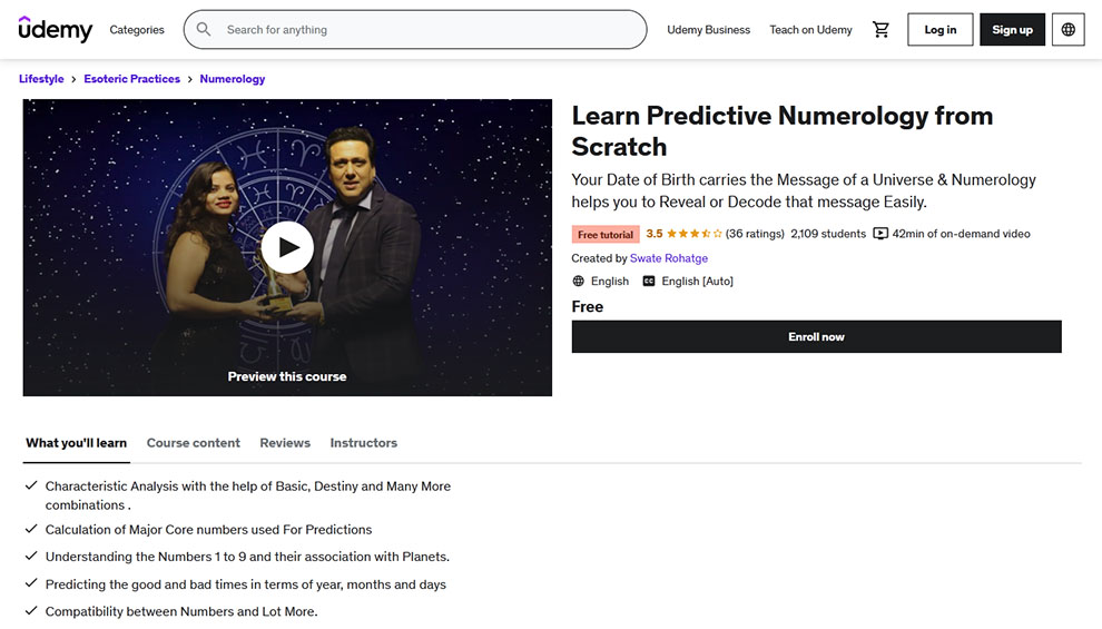 Learn Predictive Numerology from Scratch
