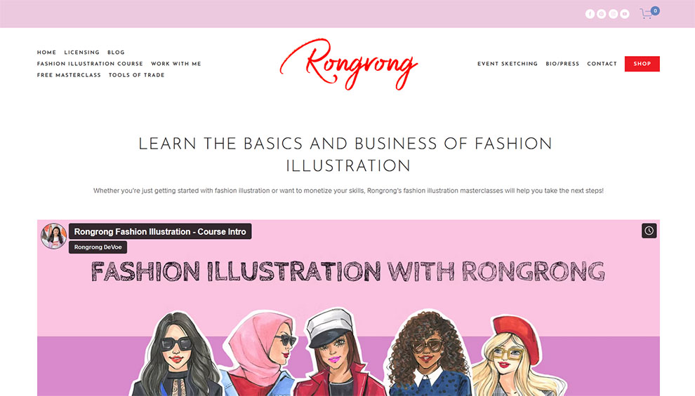 Learn The Basics And Business Of Fashion Illustration