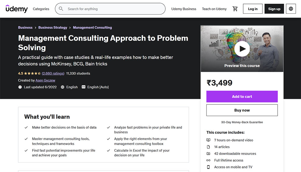 Management Consulting Approach to Problem Solving