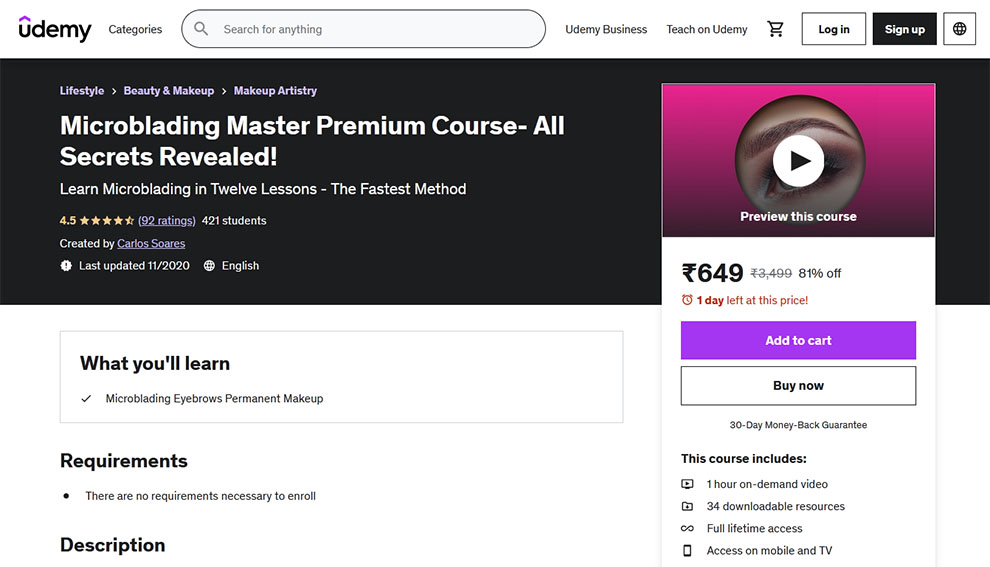 Microblading Master Premium Course- All Secrets Revealed