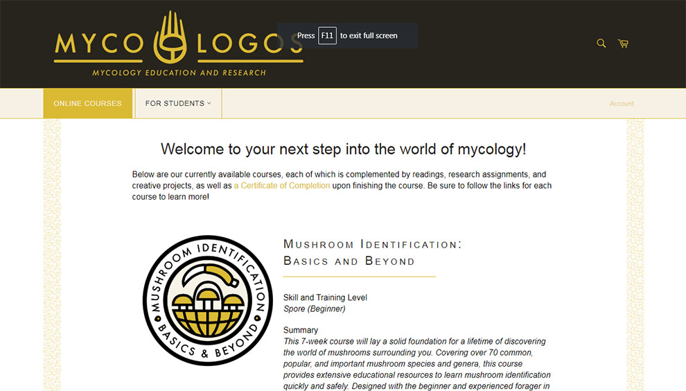 Best Online Mycology Courses 
