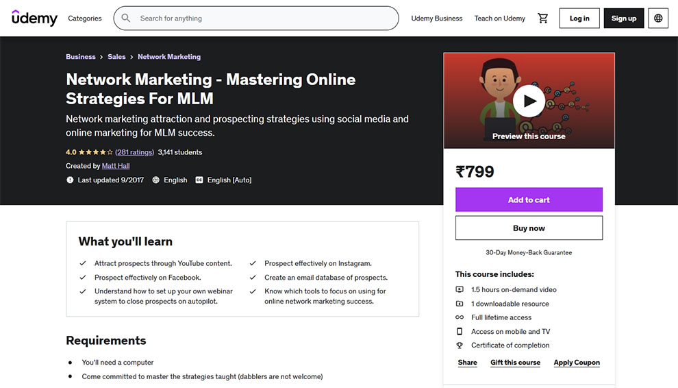 Network Marketing - Mastering Online Strategies for MLM