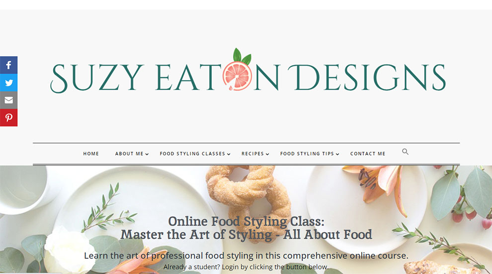Online Food Styling Class