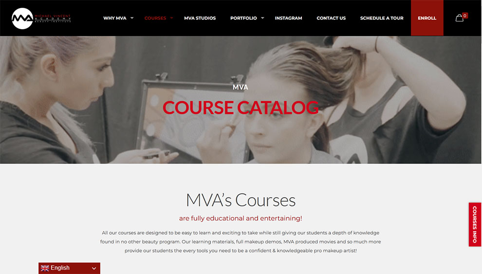 Online makeup courses