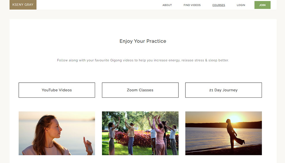 Online Qigong Courses
