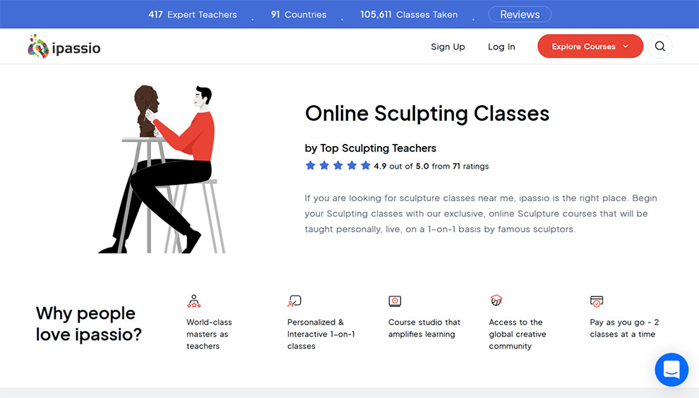 Online Sculpting lessons