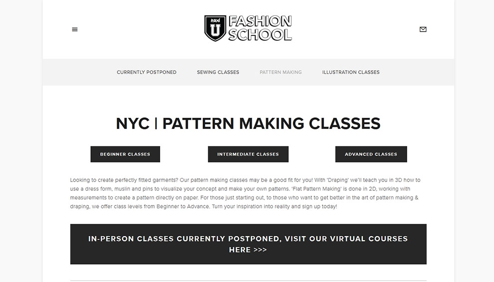 NYC | Pattern Making Classes