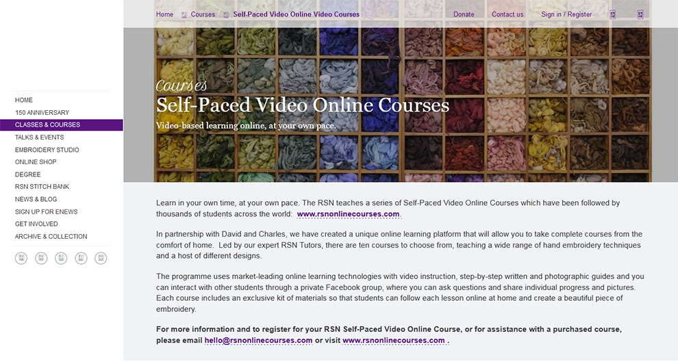 Self-paced Video Online Courses