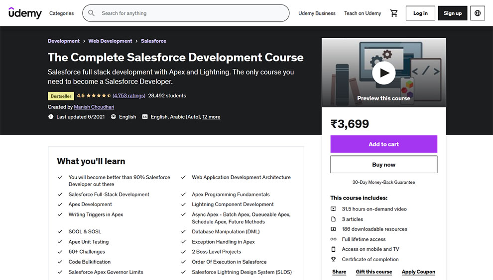 The Complete Salesforce Development Course