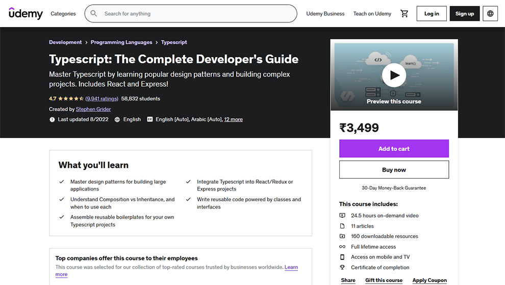 TypeScript: The Complete Developer's Guide