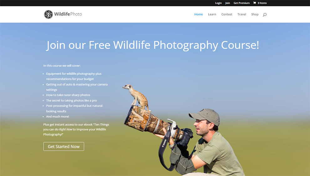 Best Free Course - Free Wildlife Photography Course 