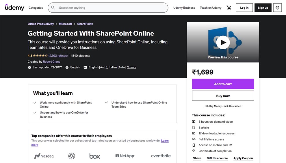 Getting Started With SharePoint Online