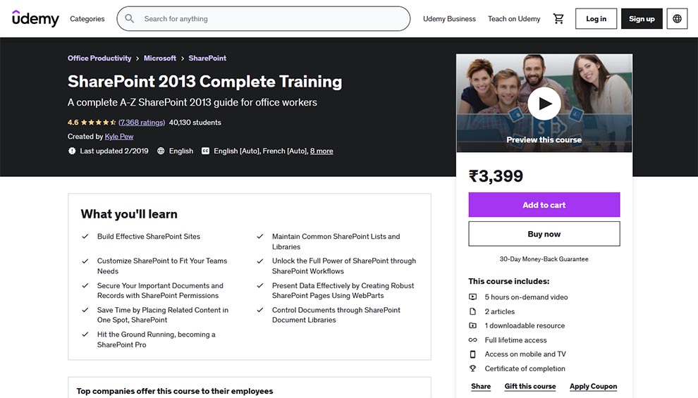 SharePoint 2013 Complete Training