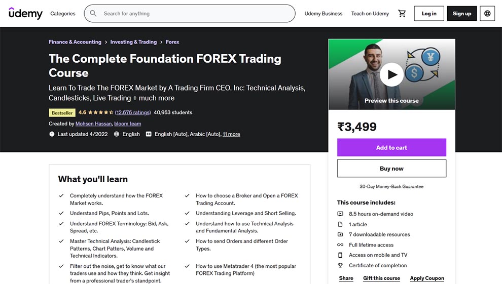 The Complete Foundation FOREX Trading Course