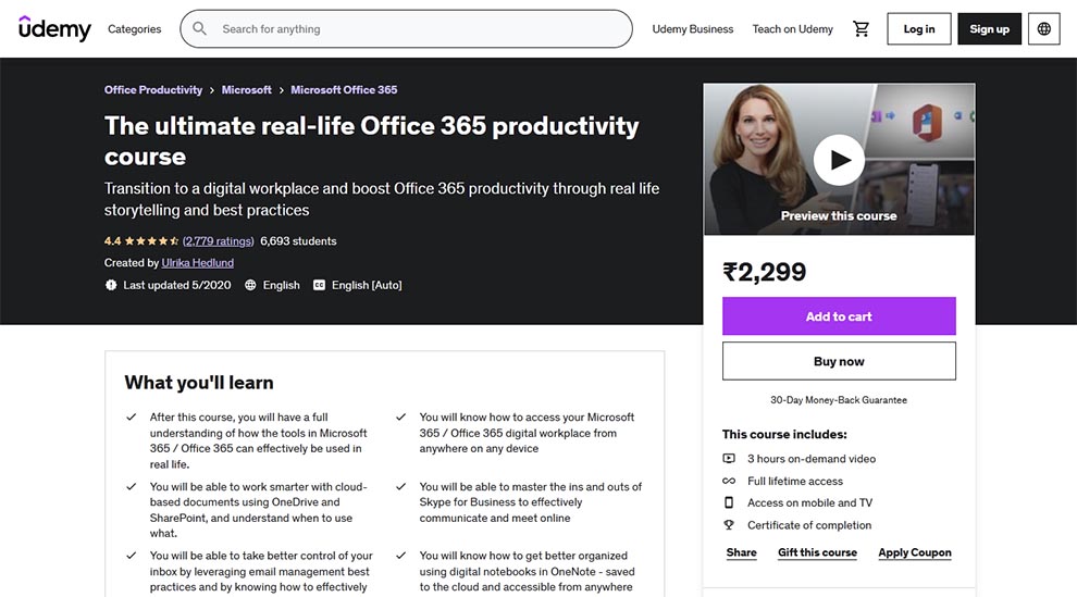 The ultimate real-life Office 365 productivity course