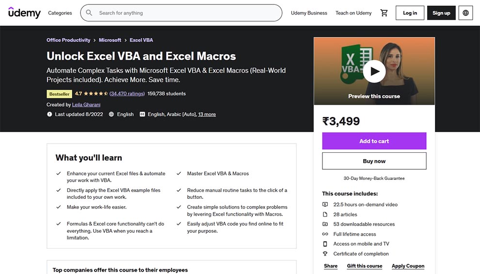 Unlock Excel VBA and Excel Macros 