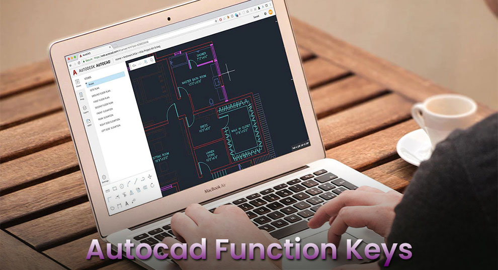 Autocad function keys