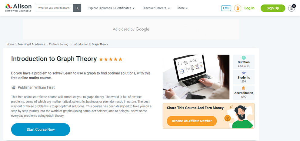 Best Graph Theory Free Online Course