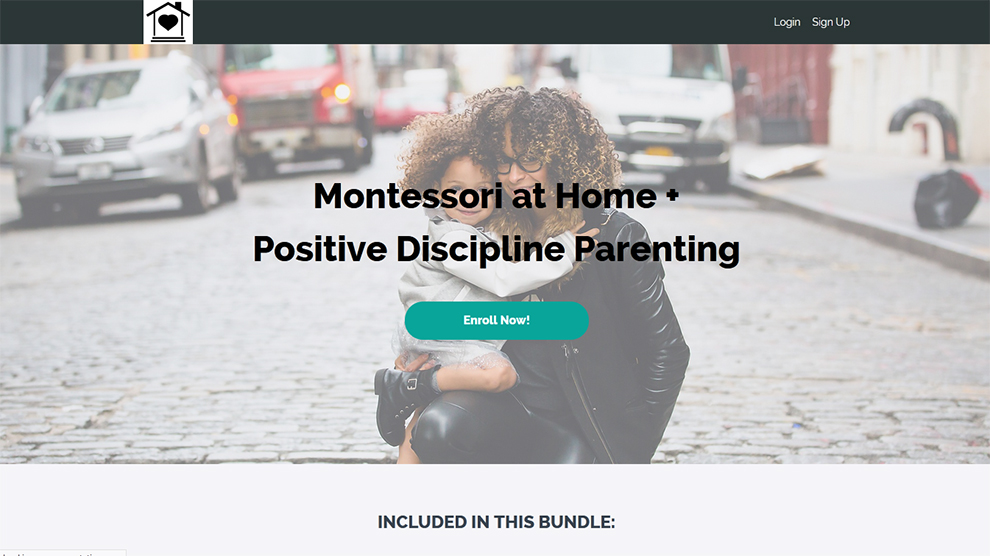 Montessori At Home + Positive Discipline Parenting