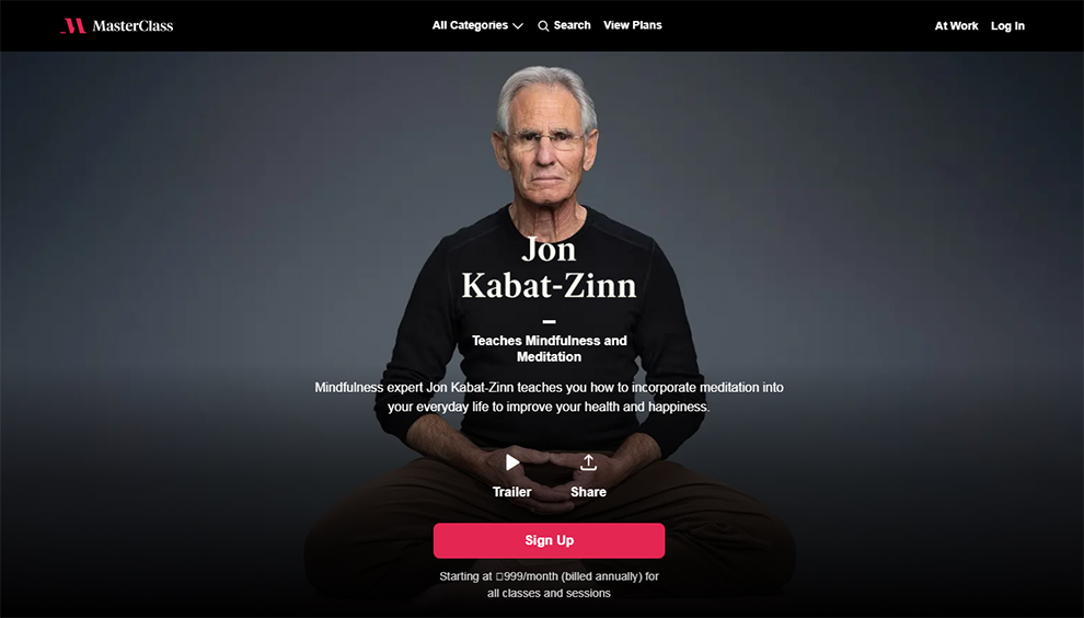 Mindfulness and Meditation by Jon Kabat-Zinn