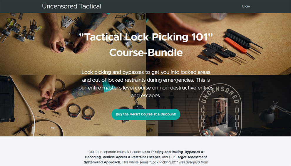 Most Through Lock Picking Course Online