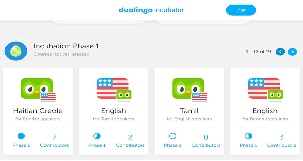 Duolingo Incubator Program