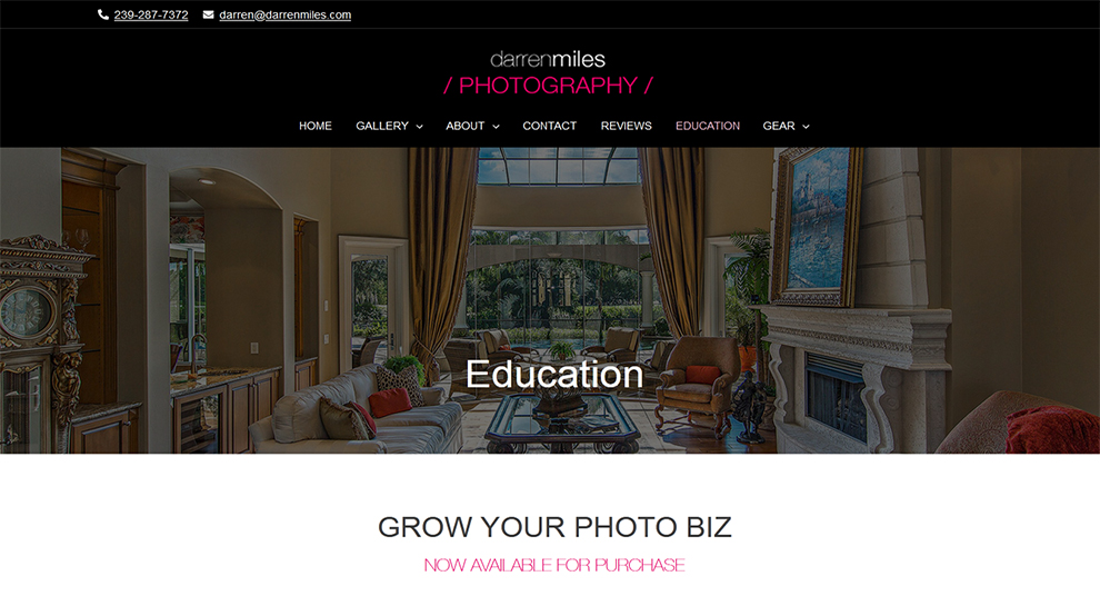 Grow Your Photo Biz – Darren Miles