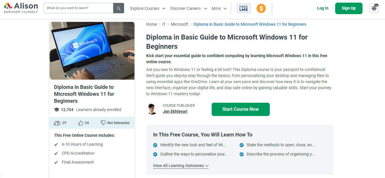 Basic Gguide to Microsoft Windows 11