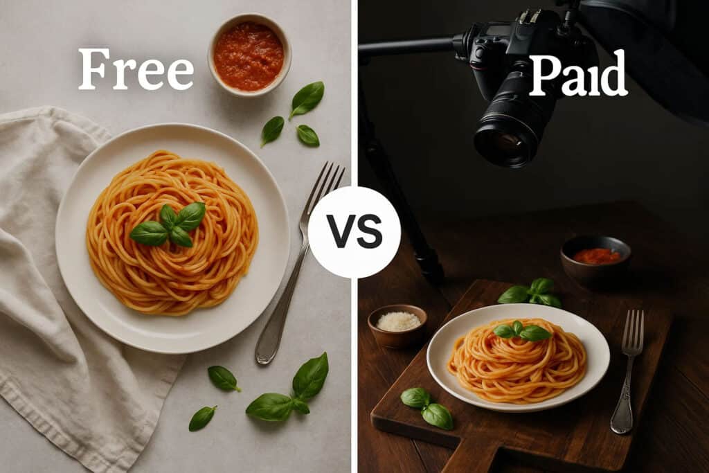 Free vs Paid Food Styling Courses